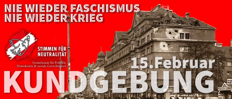 15 Februar Kundgebung