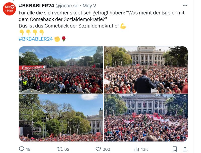 Babler BK auf twitter