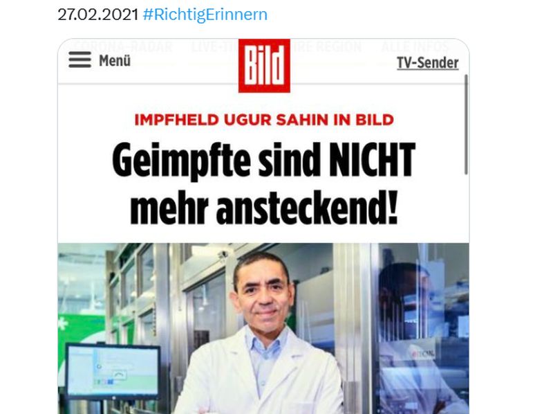 Biontech Sahin BILD