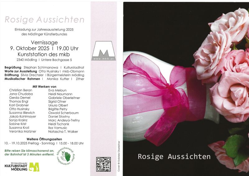 Einladung Rosige Aussichten