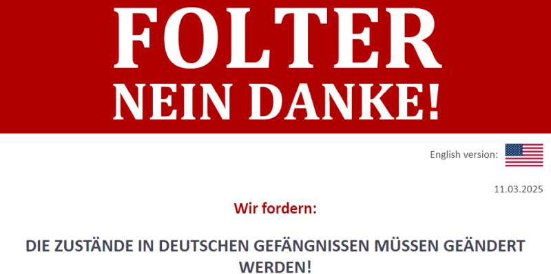 Folter nein Danke