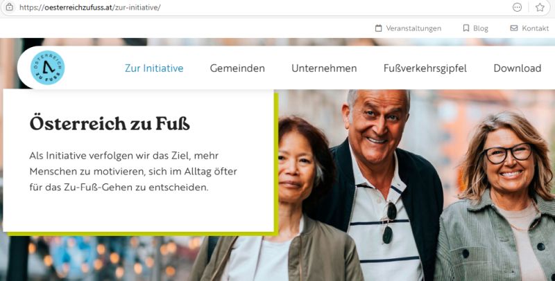 Gewssler zu Fuss gehen
