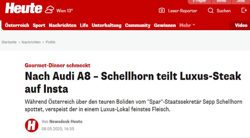 Heute gg Schellhorn