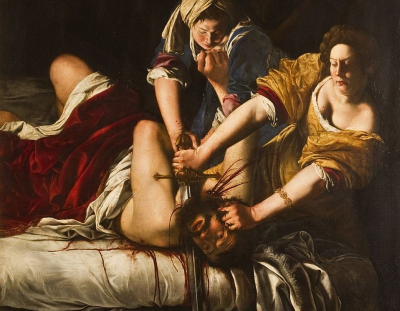 Judit Holofernes Artemisia Gentileschi