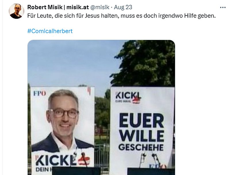 Misik über Kickl