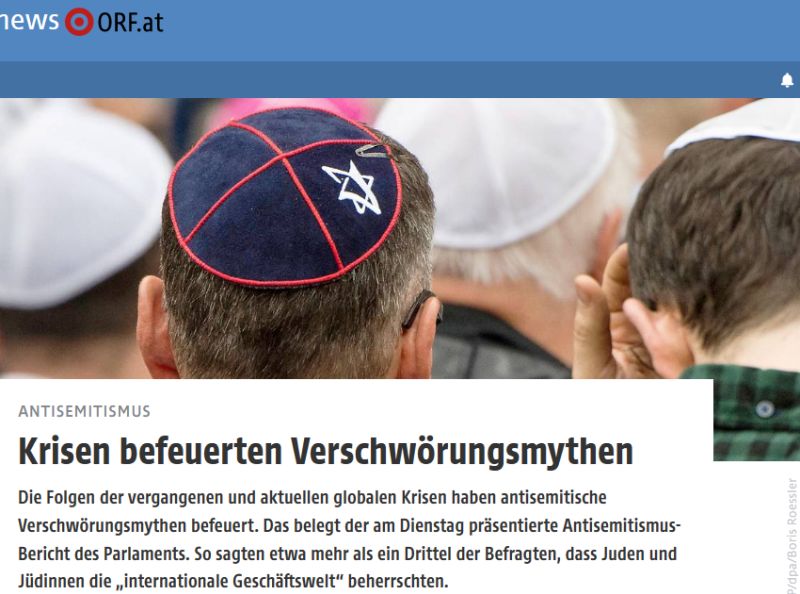 ORF Antisemitismus 2023 04 18