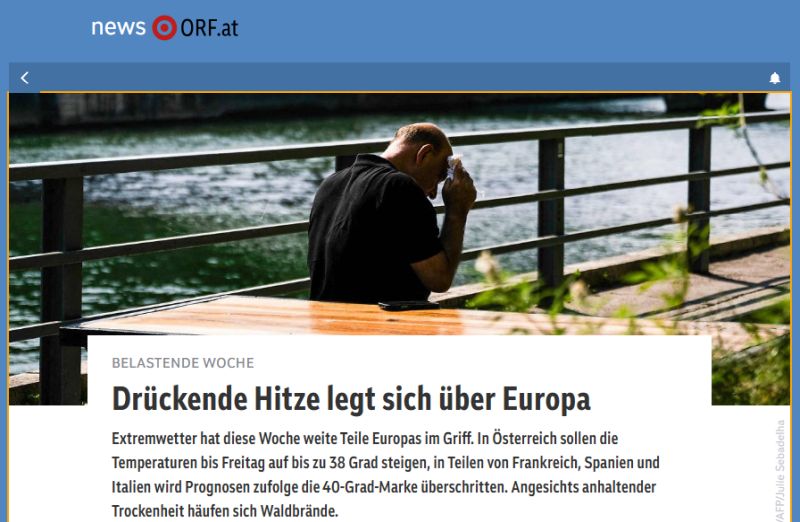 ORF Klima August 2025