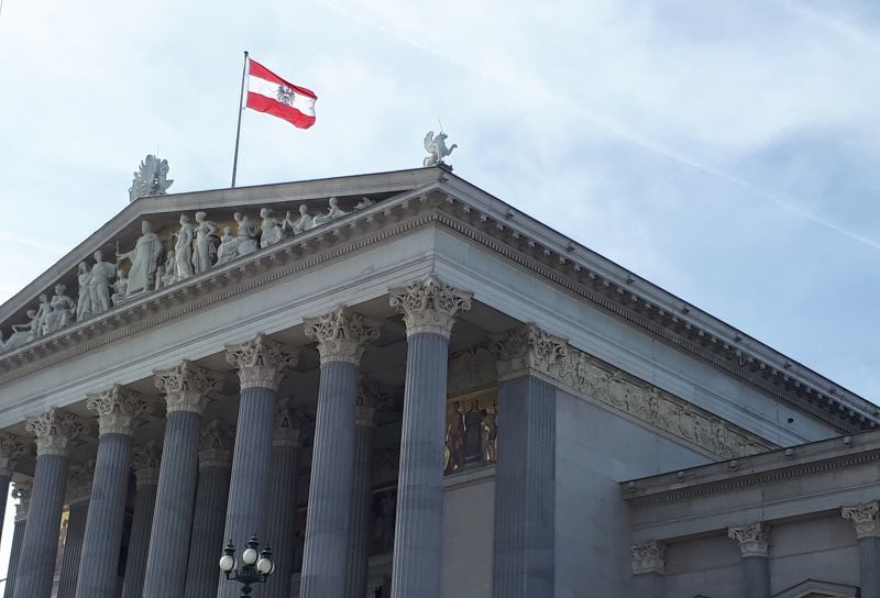 Parlament u Flagge