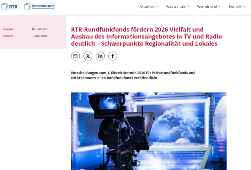 RTR TV u Radiio 2026