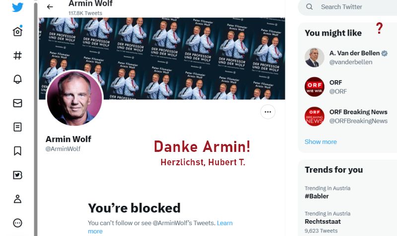 Twitter Armin Wolf