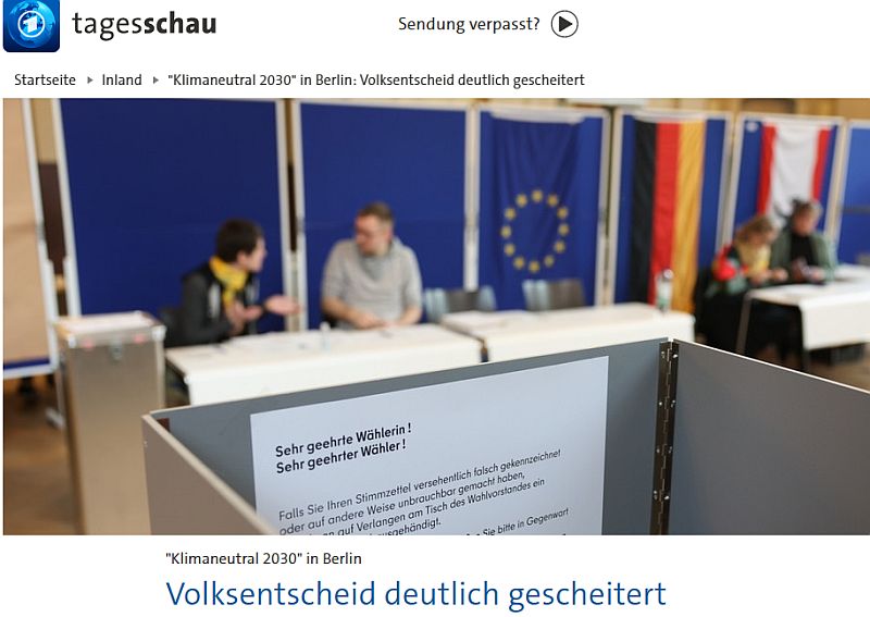 ARD Volksentscheid Berlin 2023 03 26
