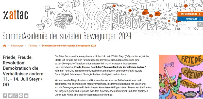 Attac Sommerakademie