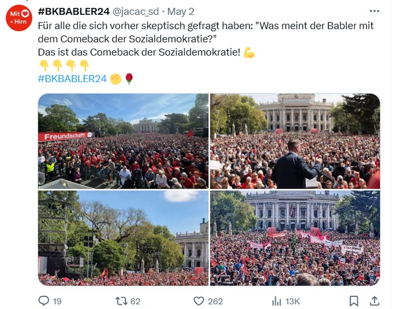Babler BK auf twitter