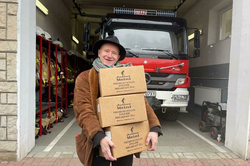 Gernot Kranner Hilfslieferung