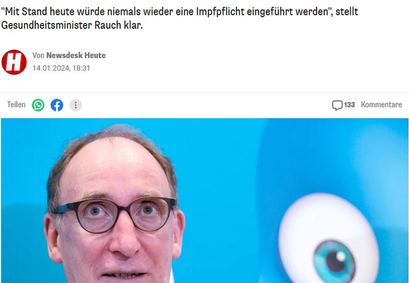 Rauch Gesundheitsmin Heute