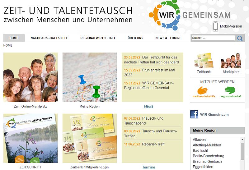 Screen Zeittausch