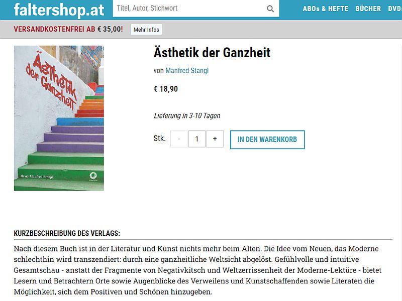 Stangl Ästhetik falter.shop