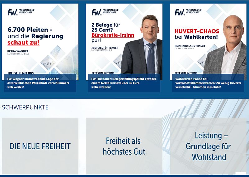 WK Wahl Freiheitliche